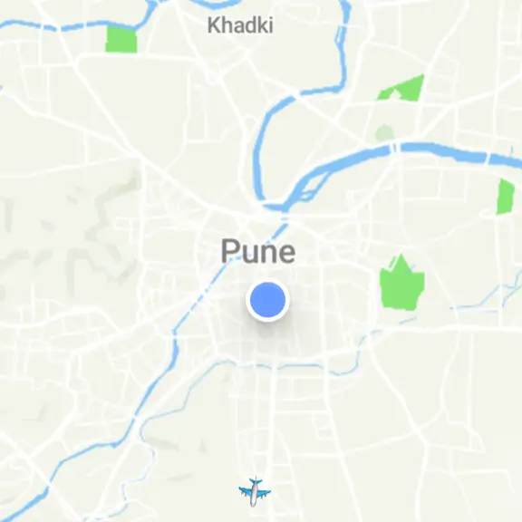map pune